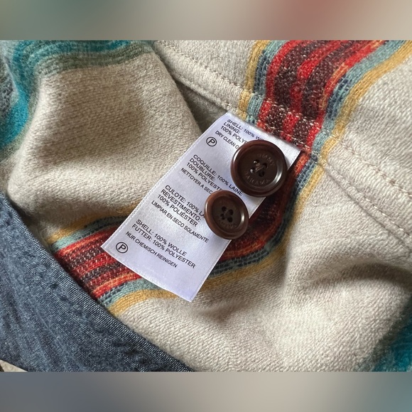 Tommy Bahama & Pendleton Island Serape Stipe Shirt Jacket Size XXL - Picture 6 of 13